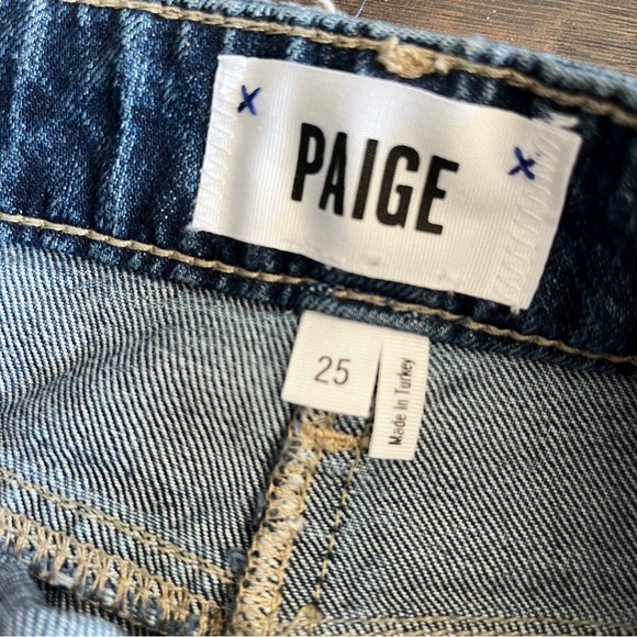 Paige Denim Blue Jean Mini Skirt - Picture 7 of 8
